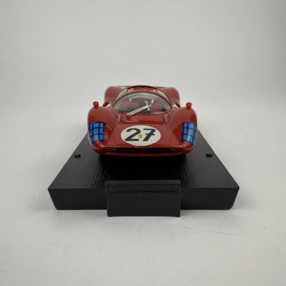 Brumm Models 1:43 Scale R158 - 1966 Ferrari 330 P3 HP120 Red #27